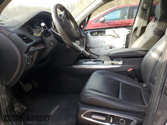 2020 Acura MDX with VIN 5J8YD4H31LL058300, listed as a Copart auction lot 52531115 with 0 mi miles and Salvage Title. Bid and sale history available at carsss.com. Image 7.