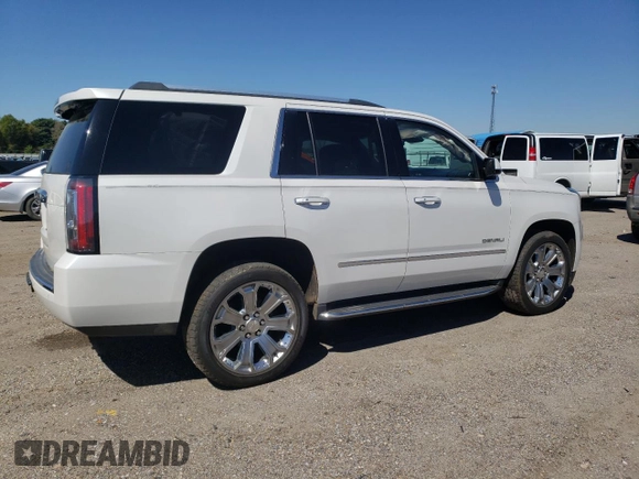 2018 GMC Yukon Denali with VIN 1GKS1CKJ8JR231789, listed as a Copart auction lot 45655024 with 76,085 mi miles and Salvage Title. Bid and sale history available at DreamBid. Image 3.