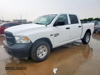 2019 Ram 1500 Tradesman z VIN 1C6RR7KT7KS692902, wystawiony jako Copart lot #55839745 z przebiegiem 74 437 mil mil oraz Czysty tytuł • Clean title. Historia ofert i sprzedaży dostępna na DreamBid. Obrazek 1.