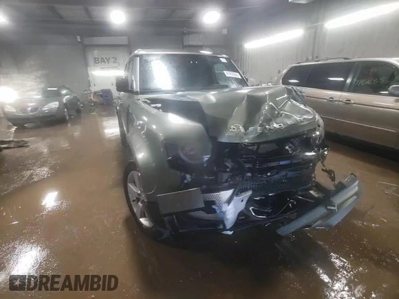 2025 Land Rover Defender S с VIN SALEJ7EXXS2363343, выставлен на аукционе Copart как лот 47466005 с пробегом 118 миль миль и Списание • Salvage title. История ставок и продаж доступна на DreamBid. Изображение 14.