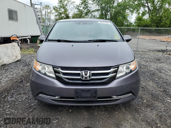 2016 Honda Odyssey EX-L z VIN 5FNRL5H67GB010699, wystawiony jako Copart lot #56527245 z przebiegiem 69 235 mil mil oraz Czysty tytuł • Clean title. Historia ofert i sprzedaży dostępna na DreamBid. Obrazek 5.