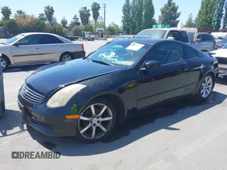 2004 Infiniti G35 w/Leather with VIN JNKCV54E14M817430, listed as a IAAI auction lot 42202662 with 178,626 mi miles and . Bid and sale history available at DreamBid. Image 2.