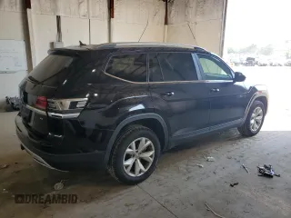 2019 Volkswagen Atlas SE with VIN 1V2WR2CA5KC518427, listed as a Copart auction lot 61795415 with 45,695 mi miles and Salvage title. Bid and sale history available at DreamBid. Image 3.