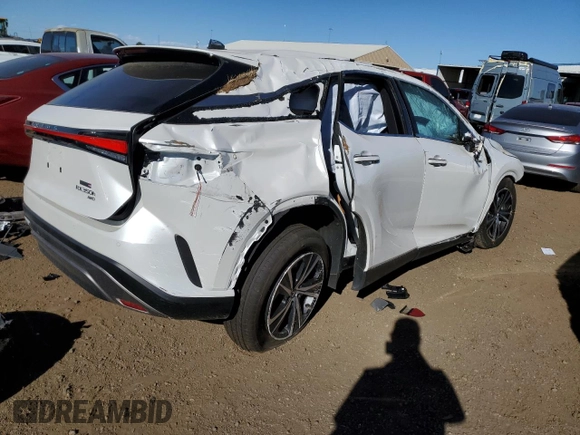 2023 Lexus RX with VIN 2T2BBMCA1PC012510, listed as a Copart auction lot 66797343 with 0 mi miles. Bid and sale history available at carsss.com. Image 3.