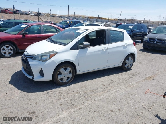 2016 Toyota Yaris L with VIN VNKKTUD33GA069126, listed as a IAAI auction lot 41933503 with 83,172 mi miles. Bid and sale history available at carsss.com. Image 21.