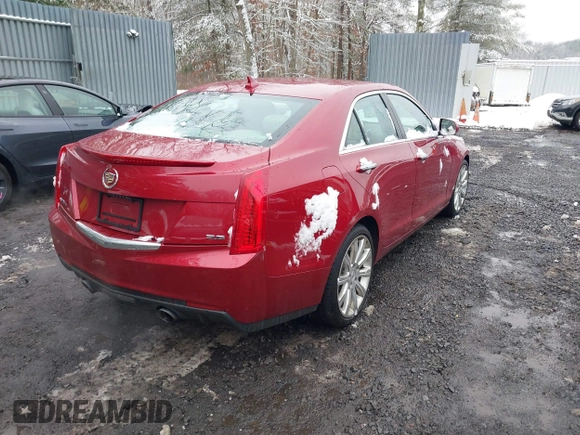 2013 Cadillac ATS Luxury with VIN 1G6AH5R39D0152391, listed as a IAAI auction lot 41560278 with 115,425 mi miles. Bid and sale history available at carsss.com. Image 4.