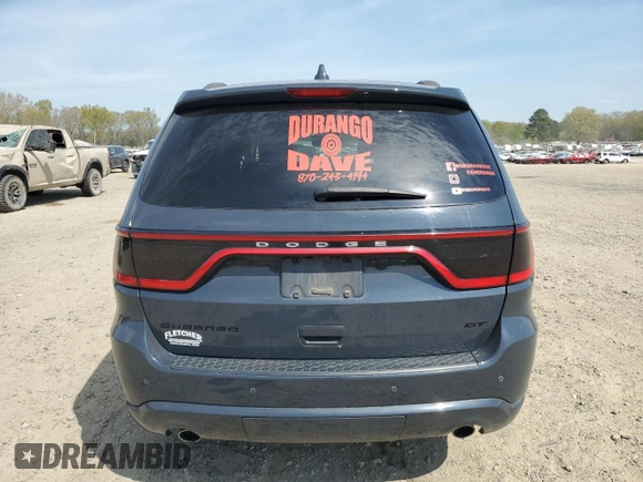 2018 Dodge Durango GT z VIN 1C4RDHDG2JC369072, wystawiony jako Copart lot #50867295 z przebiegiem 162 166 mil mil oraz Szkoda całkowita • Salvage title. Historia ofert i sprzedaży dostępna na DreamBid. Obrazek 6.