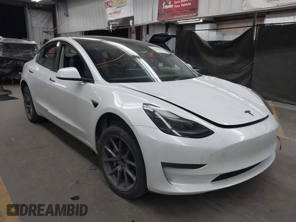 2023 Tesla Model 3 Long Range with VIN 5YJ3E1EB3PF603955, listed as a IAAI auction lot 41915541 with 33,691 mi miles and . Bid and sale history available at DreamBid. Image 6.