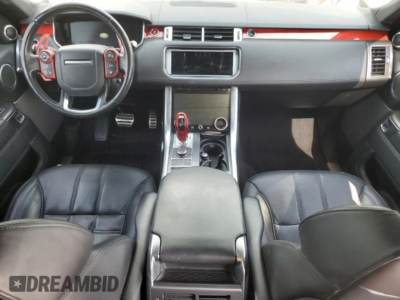 2016 Land Rover Range Rover Sport HSE with VIN SALWS2VF6GA553648, listed as a Copart auction lot 59195345 with 93,649 mi miles and Clean title. Bid and sale history available at DreamBid. Image 8.