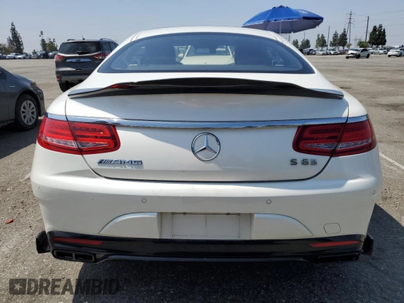 2017 Mercedes-Benz S 63 AMG z VIN WDDXJ7JB2HA024588, wystawiony jako Copart lot #59198315 z przebiegiem 29 577 mil mil oraz Szkoda całkowita • Salvage title. Historia ofert i sprzedaży dostępna na DreamBid. Obrazek 6.
