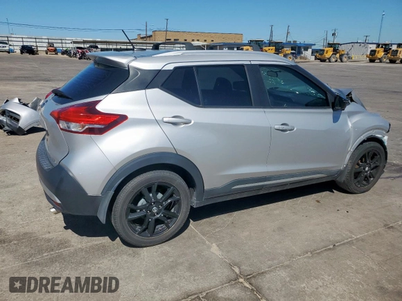 2019 Nissan Kicks SR with VIN 3N1CP5CU2KL514008, listed as a Copart auction lot 53964815 with 68,273 mi miles and Salvage Title. Bid and sale history available at carsss.com. Image 3.