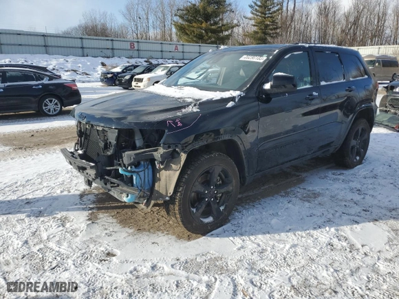 2022 Jeep Grand Cherokee WK Laredo X with VIN 1C4RJFAG6NC114125, listed as a Copart auction lot 89299105 with 31,981 mi miles and Salvage Title. Bid and sale history available at carsss.com. Image 1.
