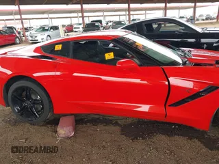 2017 Chevrolet Corvette 3LT with VIN 1G1YF2D72H5110429, listed as a IAAI auction lot 41809435 with 1 mi miles. Bid and sale history available at carsss.com. Image 13.