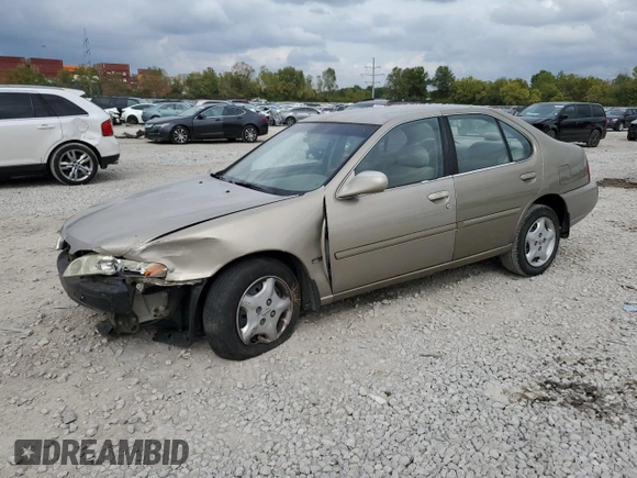 2001 Nissan Altima GXE with VIN 1N4DL01D81C242292, listed as a Copart auction lot 72706494 with 0 mi miles and Salvage Title. Bid and sale history available at carsss.com. Image 1.