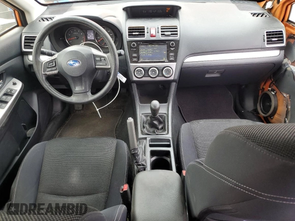 2015 Subaru Crosstrek Premium with VIN JF2GPACCXF9233265, listed as a Copart auction lot 66368425 with 106,310 mi miles and Salvage title. Bid and sale history available at DreamBid. Image 8.