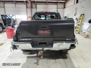 2015 GMC Sierra 1500 SLE with VIN 1GTV2UEC4FZ390910, listed as a Copart auction lot 48043215 with 75,608 mi miles and Salvage Title. Bid and sale history available at carsss.com. Image 6.