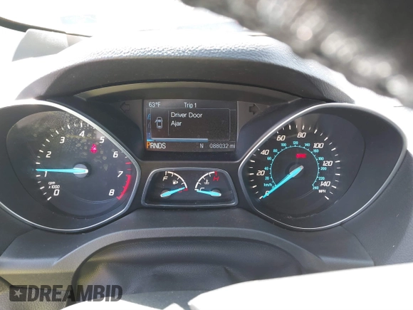 2016 Ford Escape Titanium with VIN 1FMCU0JX6GUC37684, listed as a IAAI auction lot 41829191 with 88,032 mi miles. Bid and sale history available at carsss.com. Image 7.