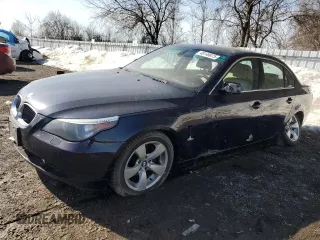 2006 BMW 5 Series 525i with VIN WBANE53586CK78452, listed as a Copart auction lot 48149075 with 235,053 mi miles and Clean Title. Bid and sale history available at carsss.com. Image 1.