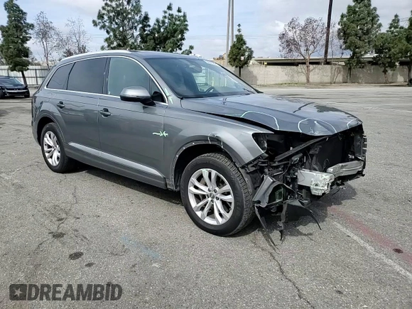 2017 Audi Q7 Premium Plus with VIN WA1LAAF78HD027417, listed as a Copart auction lot 50961825 with 122,053 mi miles and Salvage Title. Bid and sale history available at carsss.com. Image 12.