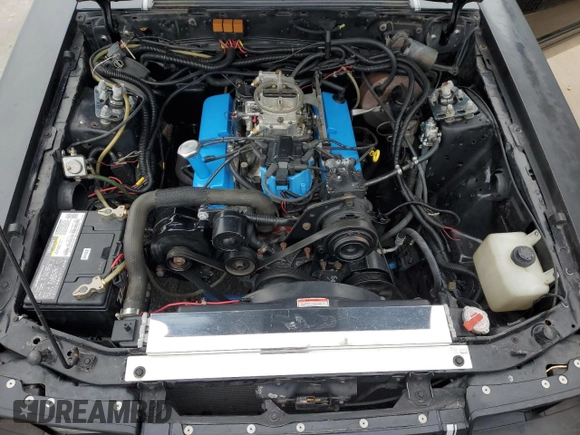 1983 Ford Mustang GT with VIN 1FABP27F0DF213498, listed as a Copart auction lot 81106344 with 13,008 mi miles and Salvage title. Bid and sale history available at DreamBid. Image 11.