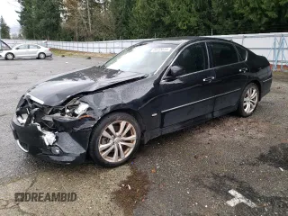 2008 Infiniti M45 with VIN JNKBY01E48M500662, listed as a Copart auction lot 79723514 with 117,040 mi miles and Salvage Title. Bid and sale history available at carsss.com. Image 1.