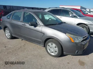 2010 Ford Focus S with VIN 1FAHP3EN0AW160596, listed as a IAAI auction lot 41812309 with 1 mi miles. Bid and sale history available at carsss.com. Image 1.