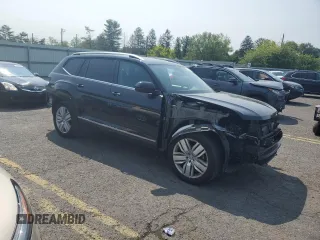 2019 Volkswagen Atlas SEL with VIN 1V2MR2CA0KC597934, listed as a Copart auction lot 59352205 with 50,659 mi miles and Salvage title. Bid and sale history available at DreamBid. Image 4.