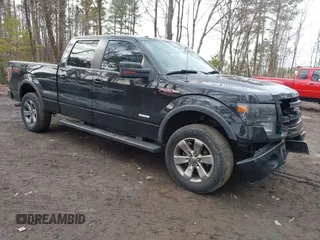 2013 Ford F-150 XL with VIN 1FTFW1ET3DFB96388, listed as a IAAI auction lot 41422990 with 156,708 mi miles and . Bid and sale history available at DreamBid. Image 1.