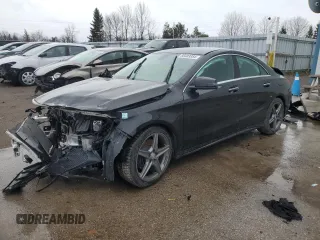 2017 Mercedes-Benz CLA 250 with VIN WDDSJ4GB9HN465868, listed as a Copart auction lot 85603854 with Not Provided miles and Salvage Title. Bid and sale history available at DreamBid. Image 1.