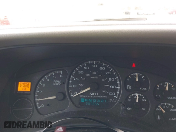 2002 Chevrolet Suburban Z71 with VIN 3GNFK16Z42G138355, listed as a IAAI auction lot 41691463 with 207,255 mi miles. Bid and sale history available at carsss.com. Image 7.