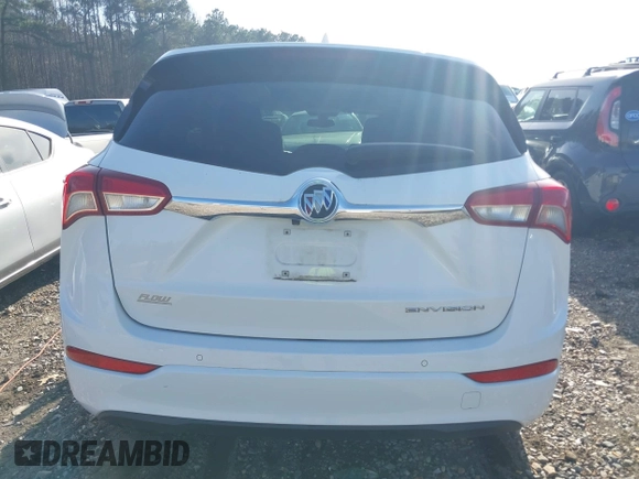 2020 Buick Envision Essence with VIN LRBFXCSA7LD014163, listed as a IAAI auction lot 41102656 with 23,277 mi miles and . Bid and sale history available at carsss.com. Image 17.