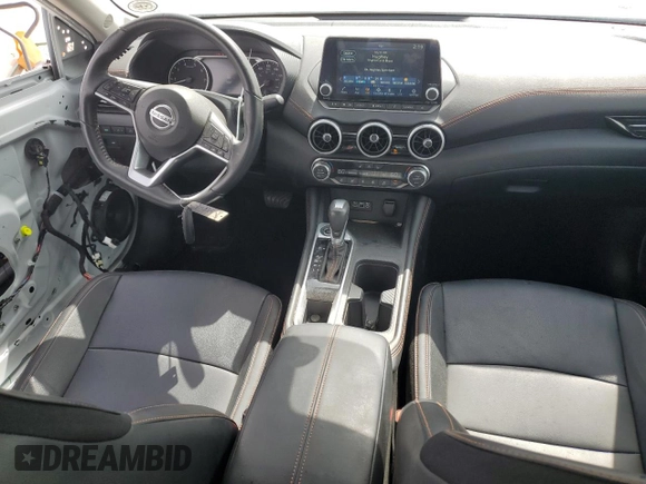 2023 Nissan Sentra SR with VIN 3N1AB8DV9PY295749, listed as a Copart auction lot 51859635 with 14,633 mi miles and Salvage Title. Bid and sale history available at carsss.com. Image 8.