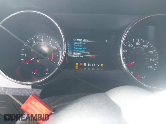2015 Ford Mustang GT with VIN 1FA6P8CF2F5332091, listed as a IAAI auction lot 41586768 with 86,529 mi miles and . Bid and sale history available at carsss.com. Image 7.