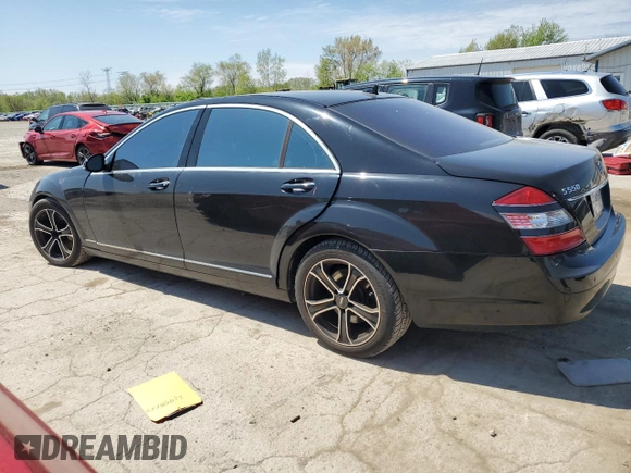 2008 Mercedes-Benz S-Class 5.5L V8 with VIN WDDNG86X28A193137, listed as a Copart auction lot 49550625 with 169,000 mi miles and Clean Title. Bid and sale history available at carsss.com. Image 2.