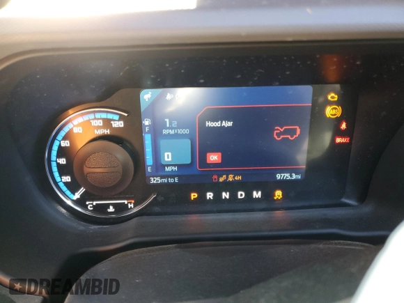 2024 Ford Bronco Big Bend with VIN 1FMDE7BH2RLA77300, listed as a Copart auction lot 48970715 with 9,775 mi miles and Salvage Title. Bid and sale history available at DreamBid. Image 9.