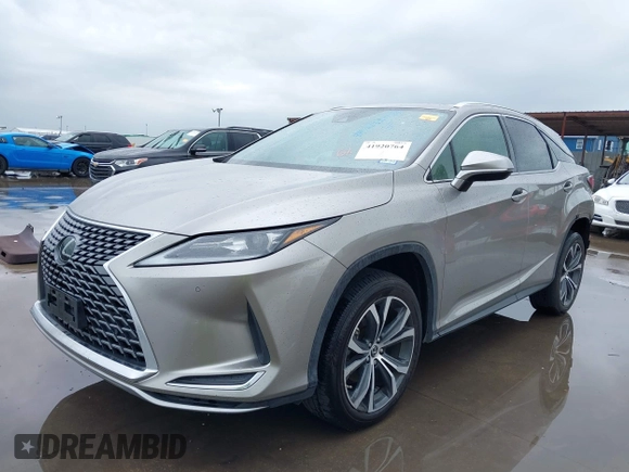 2020 Lexus RX with VIN 2T2HZMAA9LC178535, listed as a IAAI auction lot 41920764 with 119,377 mi miles. Bid and sale history available at carsss.com. Image 2.