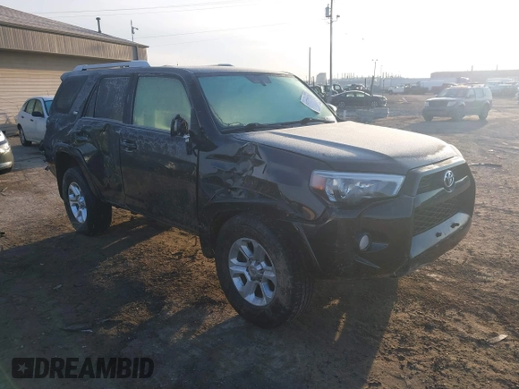 2017 Toyota 4Runner SR5 with VIN JTEBU5JR4H5408115, listed as a IAAI auction lot 41779128 with 107,717 mi miles and . Bid and sale history available at DreamBid. Image 1.