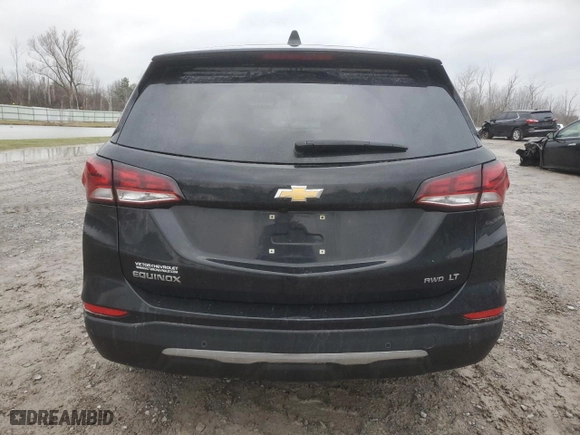2022 Chevrolet Equinox LT with VIN 3GNAXUEVXNL231341, listed as a Copart auction lot 85413714 with 42,242 mi miles and Non Repairable. Bid and sale history available at carsss.com. Image 6.