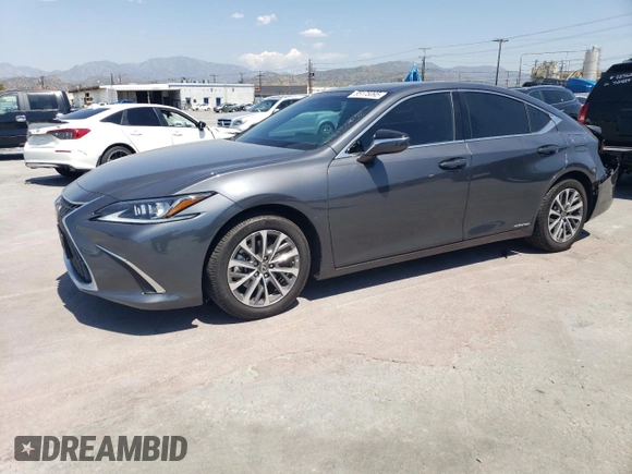 2022 Lexus ES 300h with VIN 58ACA1C12NU022512, listed as a Copart auction lot 55175095 with 125,120 mi miles and Salvage title. Bid and sale history available at DreamBid. Image 1.