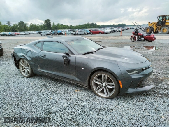 2018 Chevrolet Camaro 1LT with VIN 1G1FB1RS7J0114828, listed as a Copart auction lot 54093973 with 56,246 mi miles. Bid and sale history available at carsss.com. Image 4.