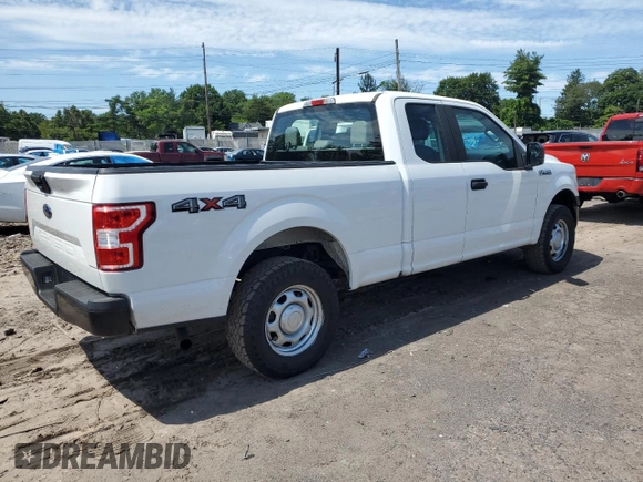 2018 Ford F-150 XL with VIN 1FTEX1EB2JFA64878, listed as a Copart auction lot 65714105 with 92,452 mi miles and Clean title. Bid and sale history available at DreamBid. Image 3.