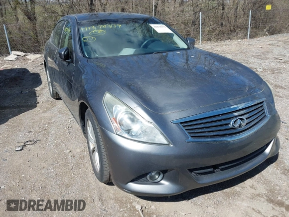2012 Infiniti G37 x with VIN JN1CV6AR9CM670676, listed as a IAAI auction lot 41878379 with 107,740 mi miles and . Bid and sale history available at DreamBid. Image 1.