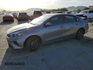 2023 Kia Forte LXS with VIN 3KPF24AD6PE647193, listed as a Copart auction lot 52111555 with 35,035 mi miles and Salvage Title. Bid and sale history available at carsss.com. Image 1.