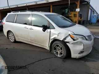 2012 Toyota Sienna XLE with VIN 5TDDK3DC2CS047193, listed as a Copart auction lot 46110715 with 152,047 mi miles and Salvage Title. Bid and sale history available at carsss.com. Image 4.