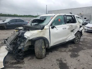 2022 Hyundai Palisade SEL with VIN KM8R3DHE2NU360808, listed as a Copart auction lot 57757665 with 47,929 mi miles and Salvage title. Bid and sale history available at DreamBid. Image 1.