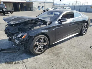 2015 Mercedes-Benz S-Class S 63 AMG with VIN WDDXJ7JB2FA001194, listed as a Copart auction lot 89135965 with 0 mi miles and Salvage Title. Bid and sale history available at carsss.com. Image 1.