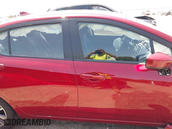 2023 Nissan Versa SV with VIN 3N1CN8EV6PL830418, listed as a IAAI auction lot 42393064 with 19,414 mi miles and . Bid and sale history available at DreamBid. Image 13.