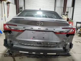2025 Toyota Camry LE with VIN 4T1DAACK4SU571256, listed as a Copart auction lot 50635155 with 11,185 mi miles and Salvage Title. Bid and sale history available at DreamBid. Image 6.