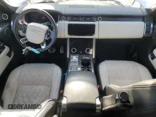 2020 Land Rover Range Rover SV Autobiography Dynamic with VIN SALGW2RE5LA575063, listed as a Copart auction lot 60424275 with 81,501 mi miles and Salvage title. Bid and sale history available at DreamBid. Image 8.
