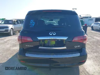 2017 Infiniti QX80 with VIN JN8AZ2NF4H9640940, listed as a IAAI auction lot 42006857 with 86,045 mi miles and . Bid and sale history available at DreamBid. Image 16.